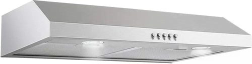 30 Inch Kitchen Under Cabinet Range Hood 500 CFM Stainless Steel