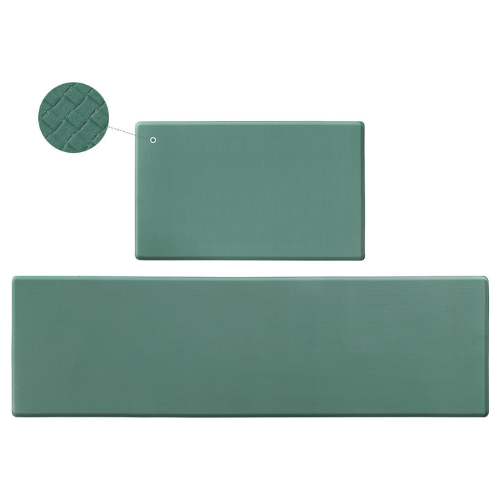 Kitchen Floor Mat Two-piece Set Of Non-slip, Waterproof And Easy To Sc