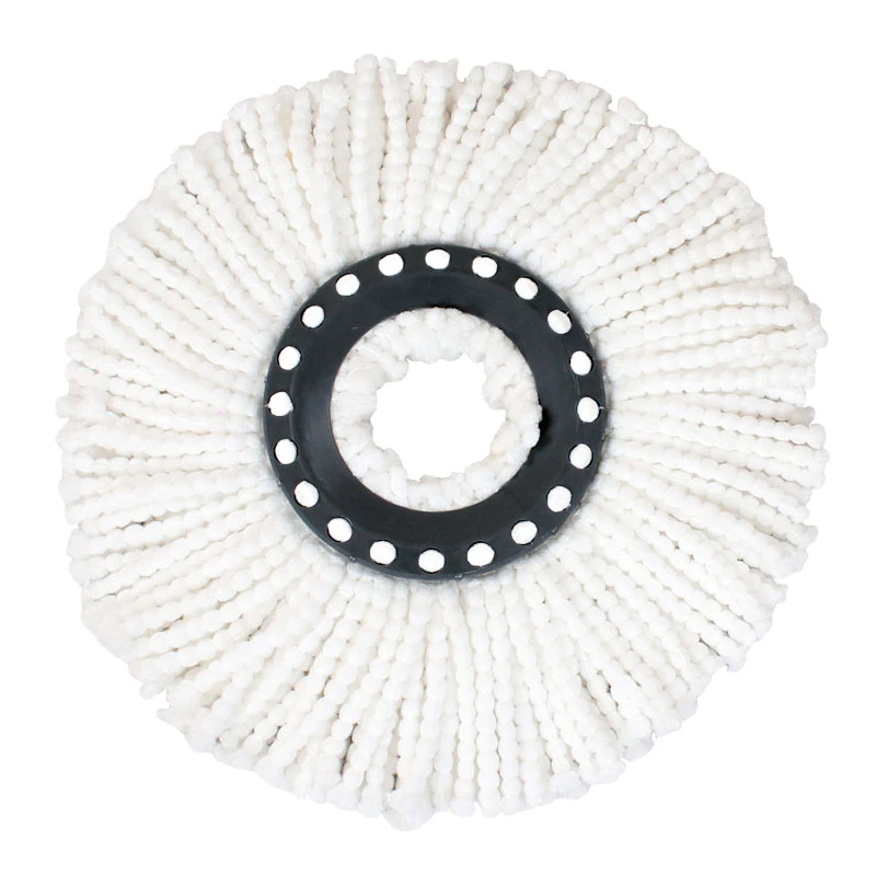 6 Pack Replacement Microfiber Mop Head Refill 360° Spin Easy Cleaning