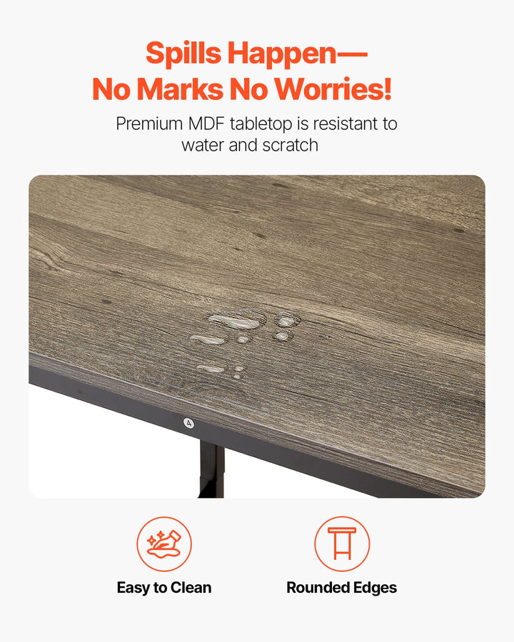 24 In Bar Table Height Pub Table Cocktail Coffee Counter Desk Kitchen