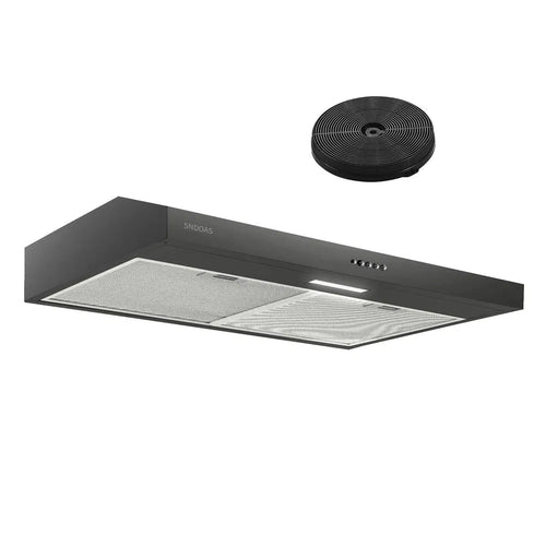 Stainless Steel Under Cabinet Range Hood Vent Cooking 230 CFM Kitchen