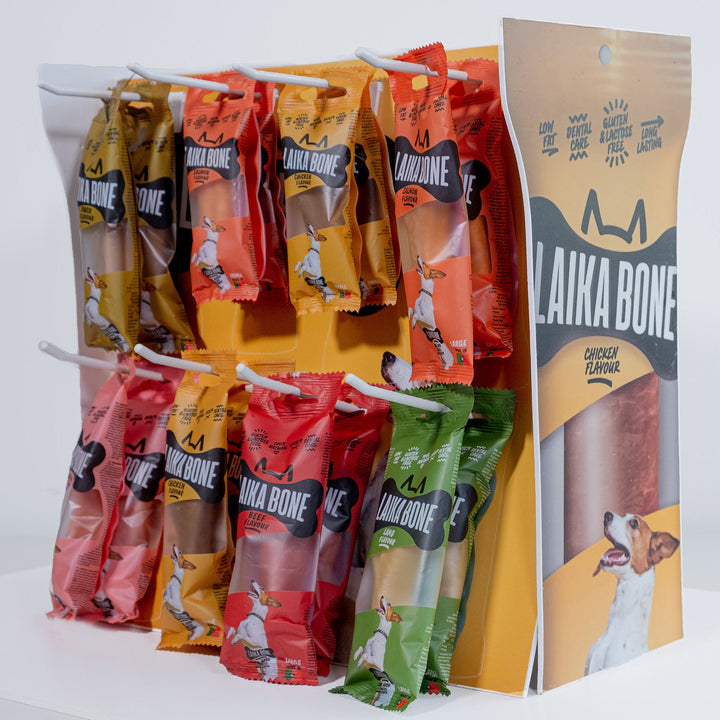 Dog Treats Cheese & Duck chew ( BOX )