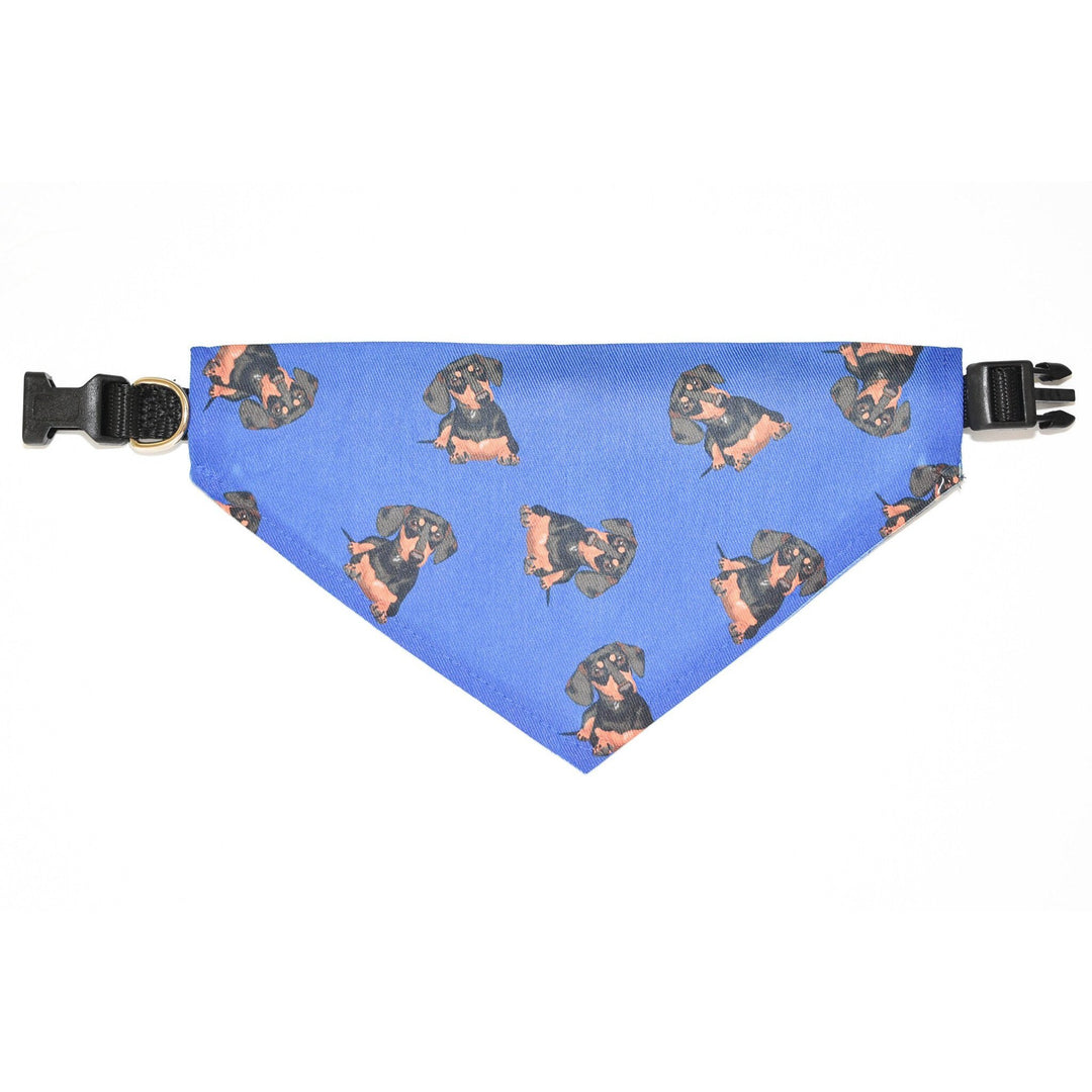 Dachshund Reversible Slip-on Bandana