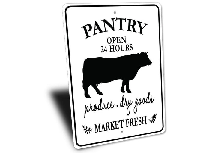 Pantry Open Kitchen Sign
