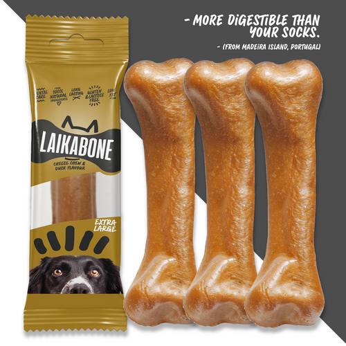 Dog Treats Cheese & Duck chew ( BOX )