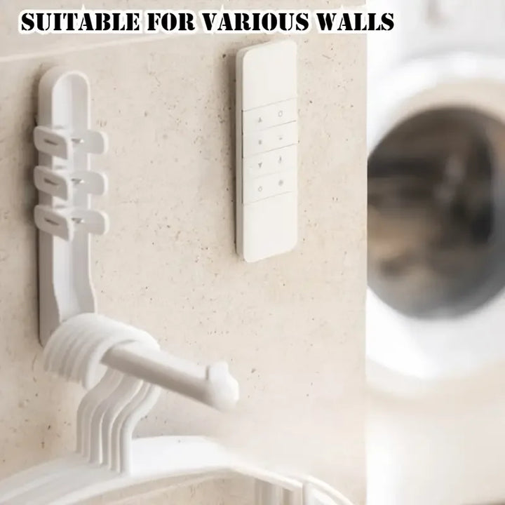 3pcs No Drill Magnetic Remote Holder - Wall Mount for TV/AC/DVD