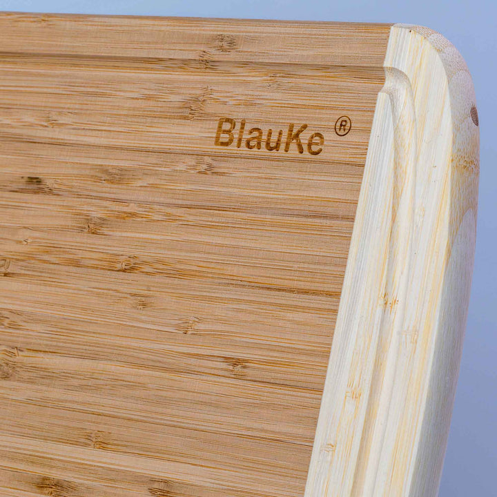 Large Wood Cutting Board for Kitchen 14x11" - Bamboo Chopping Board