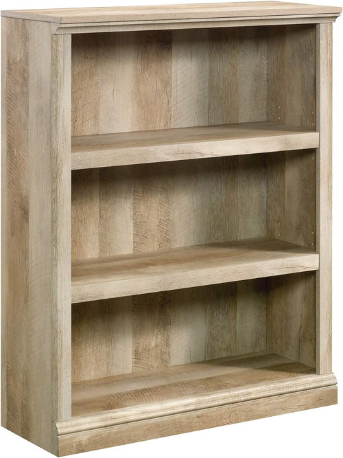 3 Shelf Bookcase In Lintel Oak Finish For Living Room