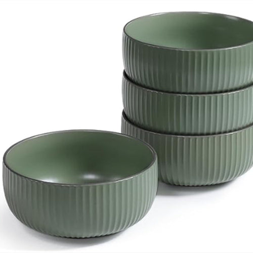 Ceramic Bowls For Kitchen, 46oz Bowl Set Of 4 For Cereal, Salad, Pasta