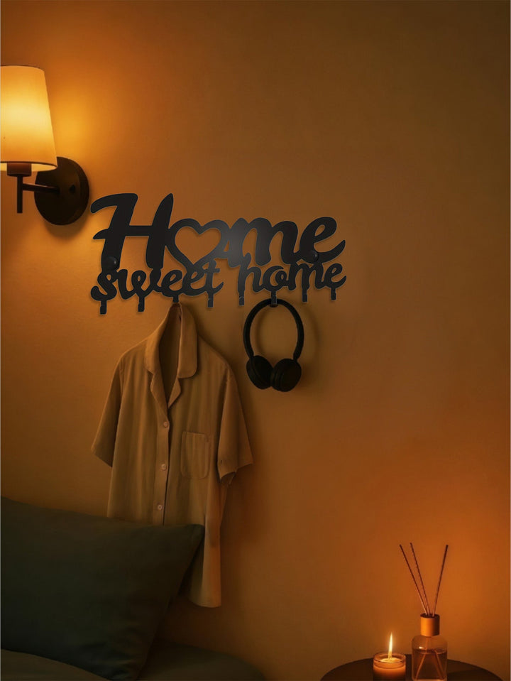 Sleek Adhesive Key Holder - Metal Key Holder Wall Mount W Contemporary