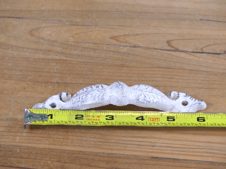 12 Handles Door Pull Cast Iron Gate Cabinet Drawer Kitchen 5 3/4"