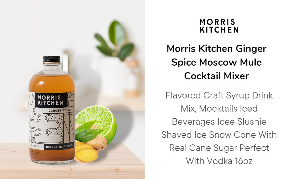 Morris Kitchen Ginger Spice Mixer 16oz - 4pk