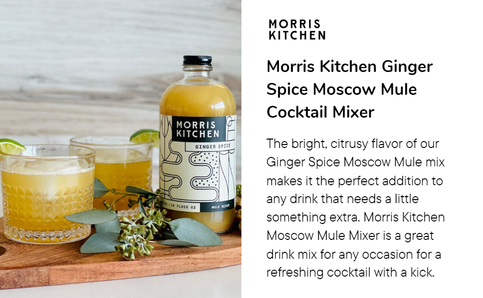 Morris Kitchen Ginger Spice Mixer 16oz - 4pk
