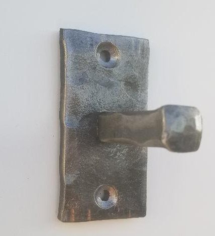 Forged wall hook, peg, single