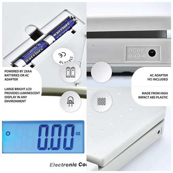SF-550 25KG/1G Digital Kitchen Scale with Battery