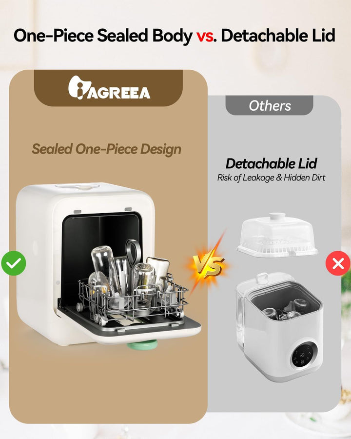 Baby Bottle Washer, Sterilizer and Dryer Pro Cleaning Machine with