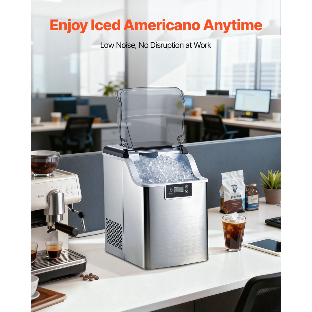 Countertop Ice Maker, 44 lbs per Day, Self-Cleaning Portable Machine