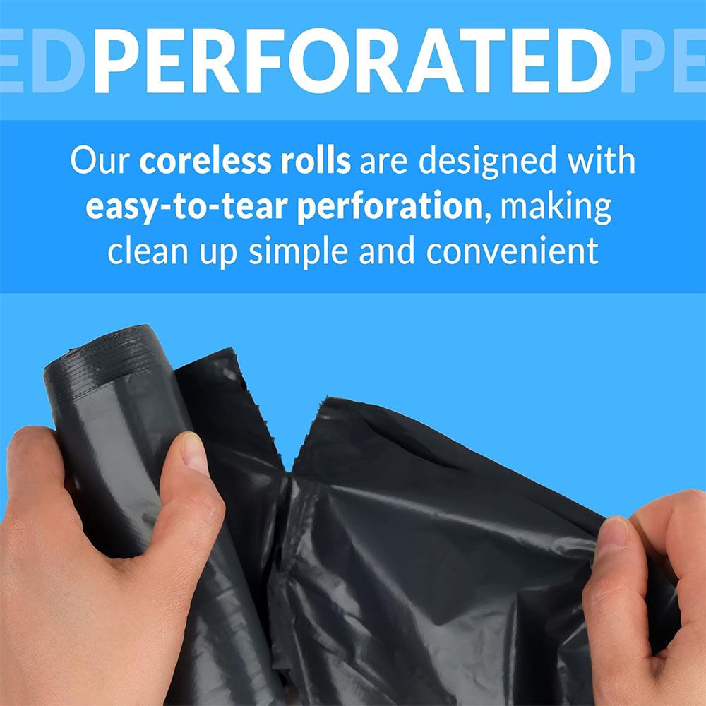Boxed Disposable Garbage Bag 70 Pieces Puncture Tear Resistant Trash
