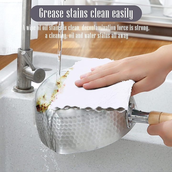 24 Pack Kitchen Dishcloths - Does Not Shed Fluff - Reusable Dish