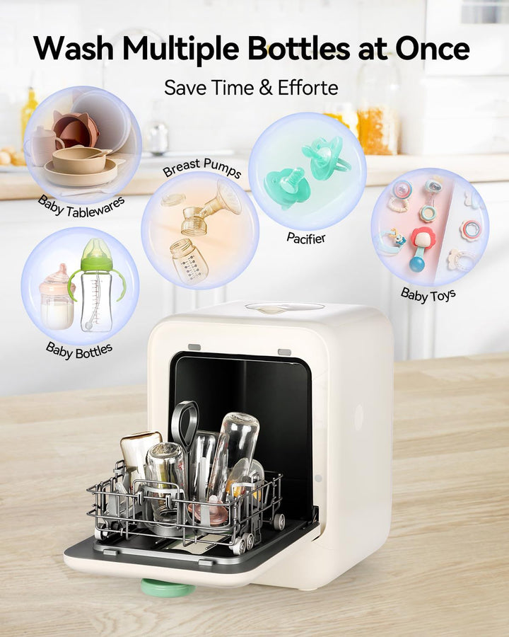 Baby Bottle Washer, Sterilizer and Dryer Pro Cleaning Machine with