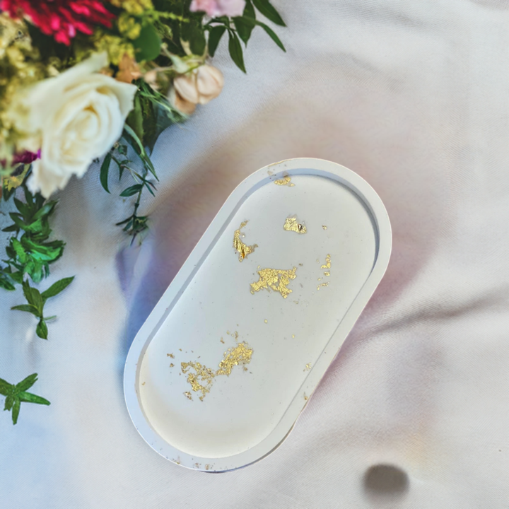 Jesmonite Tray | Handmade Minimalist Décor