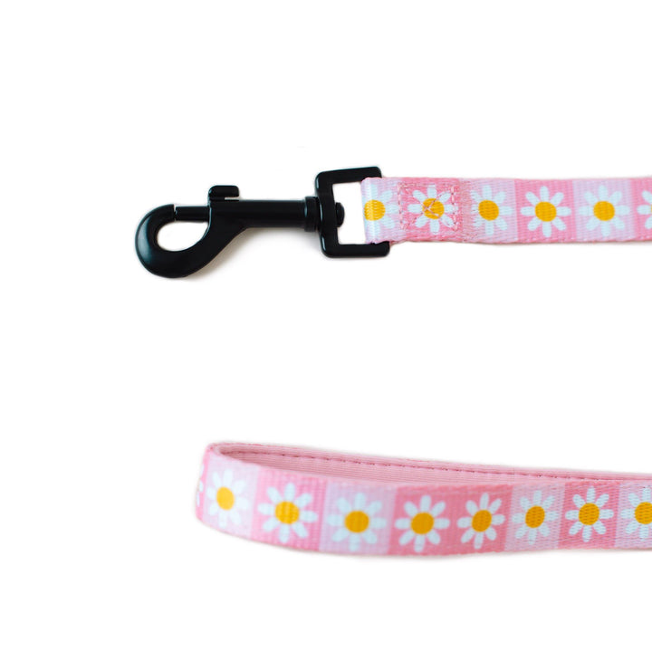Precious Peach Daisy Leash, Dog Leash, Cute Dog Leash, Pink Dog Leash,