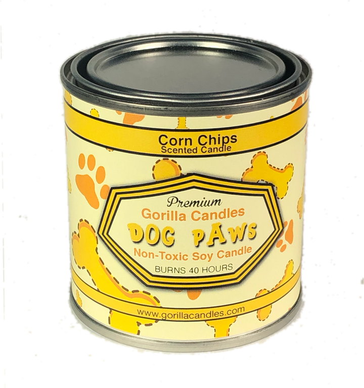 Dog Paws -  Corn Chips Scented Candle